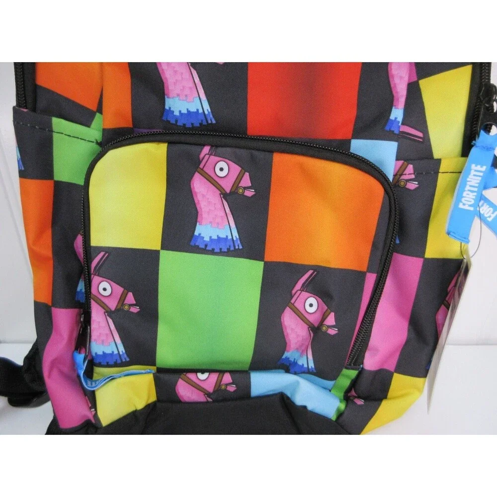 Fortnite Backpack  Amplify Sling Rainbow Checkered Llama Loot Pinata 15